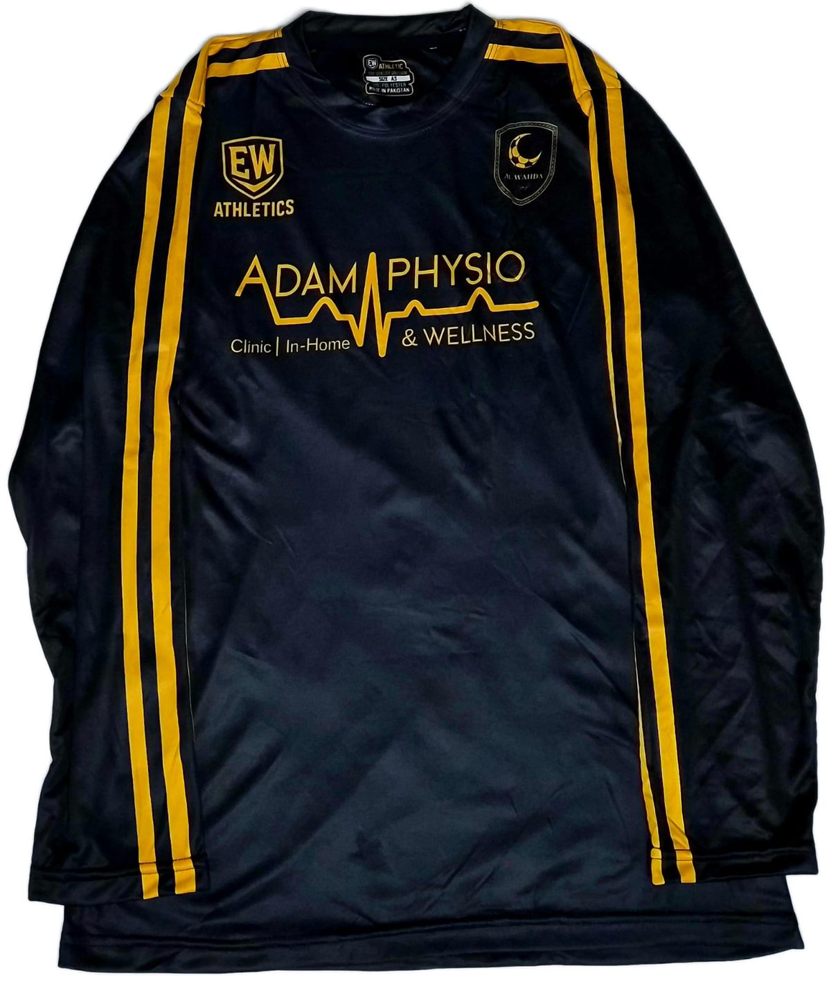 Al-Wahda FC — Black/Gold Away