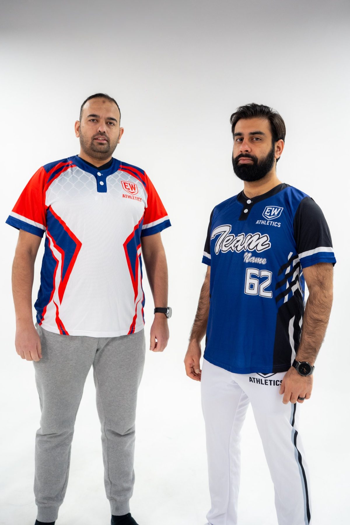 EW Athletics — Two Styles Side by Side