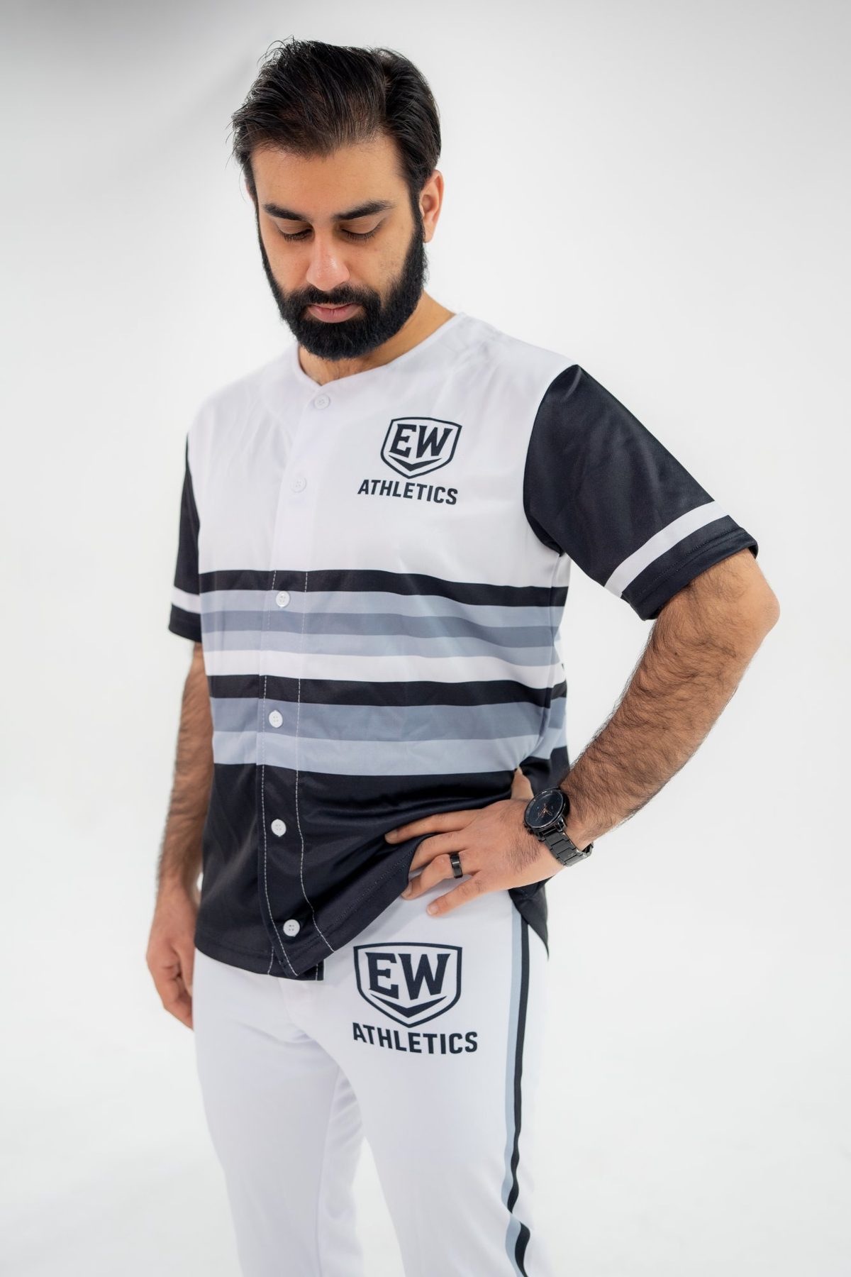 EW Athletics — Full Button — Jersey + Pants