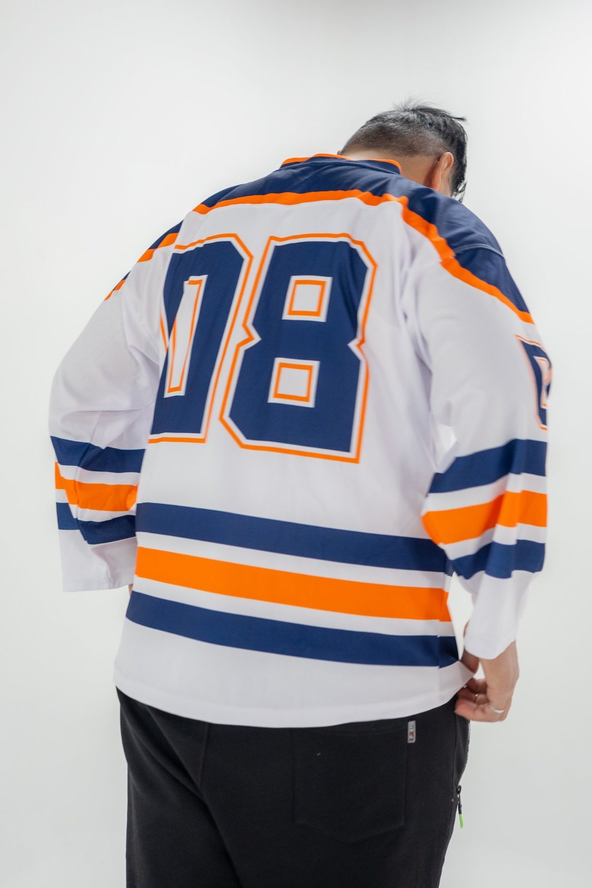 EW Athletics — Canada Hockey Jersey — Back #08