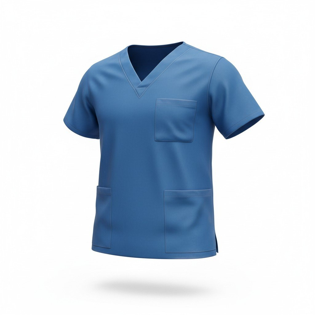 Scrub Top Blue